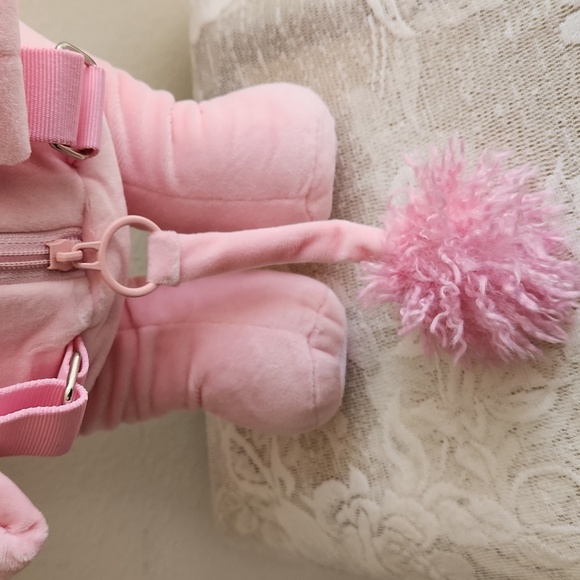 Skelanimals  Pink Plush Poodle Backpack New // on hold for BL - Picture 4 of 14